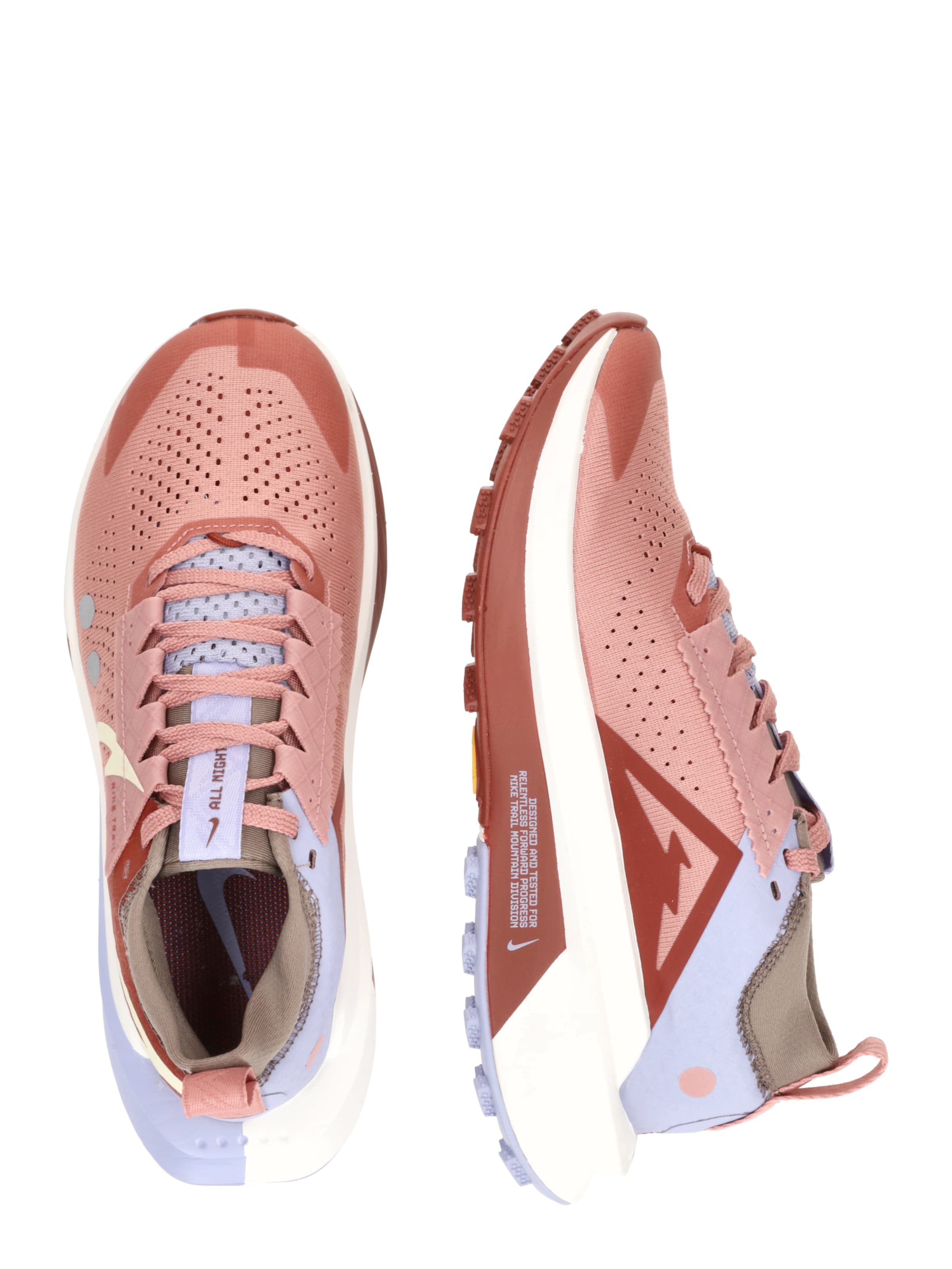 Nike Sportswear Låg sneaker 'ZOOMX ZEGAMA TRAIL 2' i röd: sida