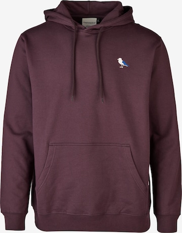 Cleptomanicx Sweatshirt in Purple: front