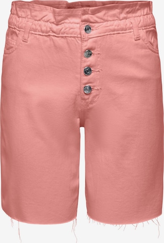 ONLY Regular Pants 'CUBA' in Pink: front