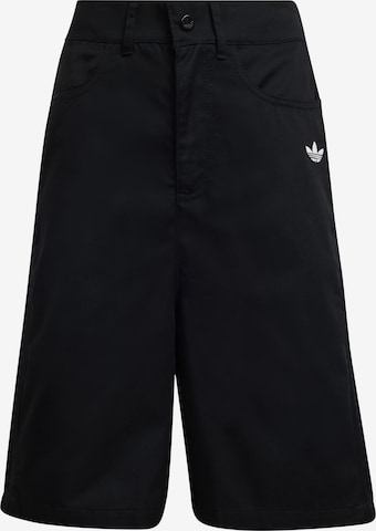 ADIDAS ORIGINALS - Loosefit Calças em preto: frente