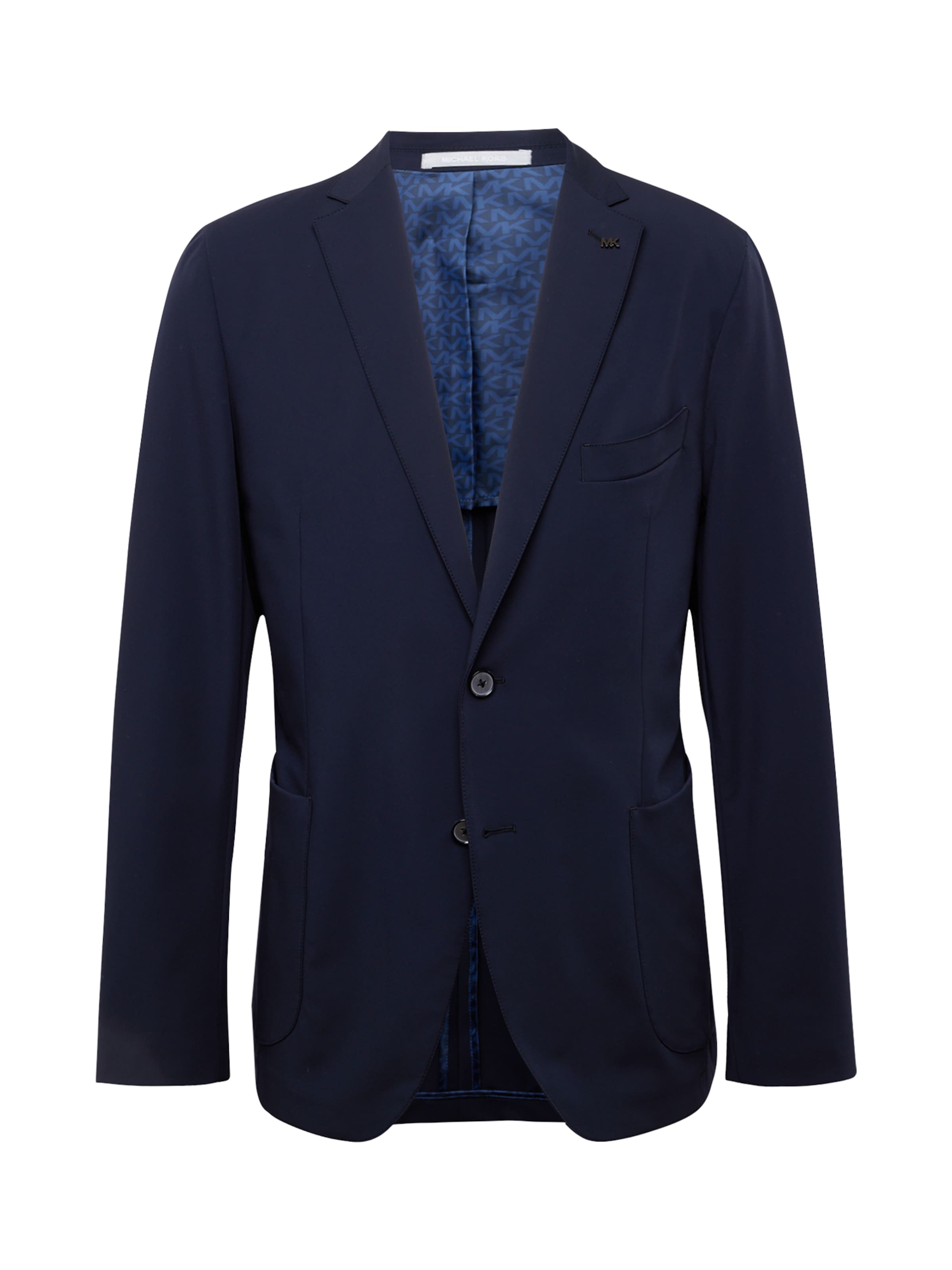 Michael Kors Regular fit Бизнес сако в синьо: отпред