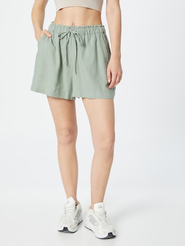 GAP Loose fit Trousers in Green: front