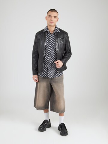 Karl Lagerfeld - Ajuste regular Camisa en negro