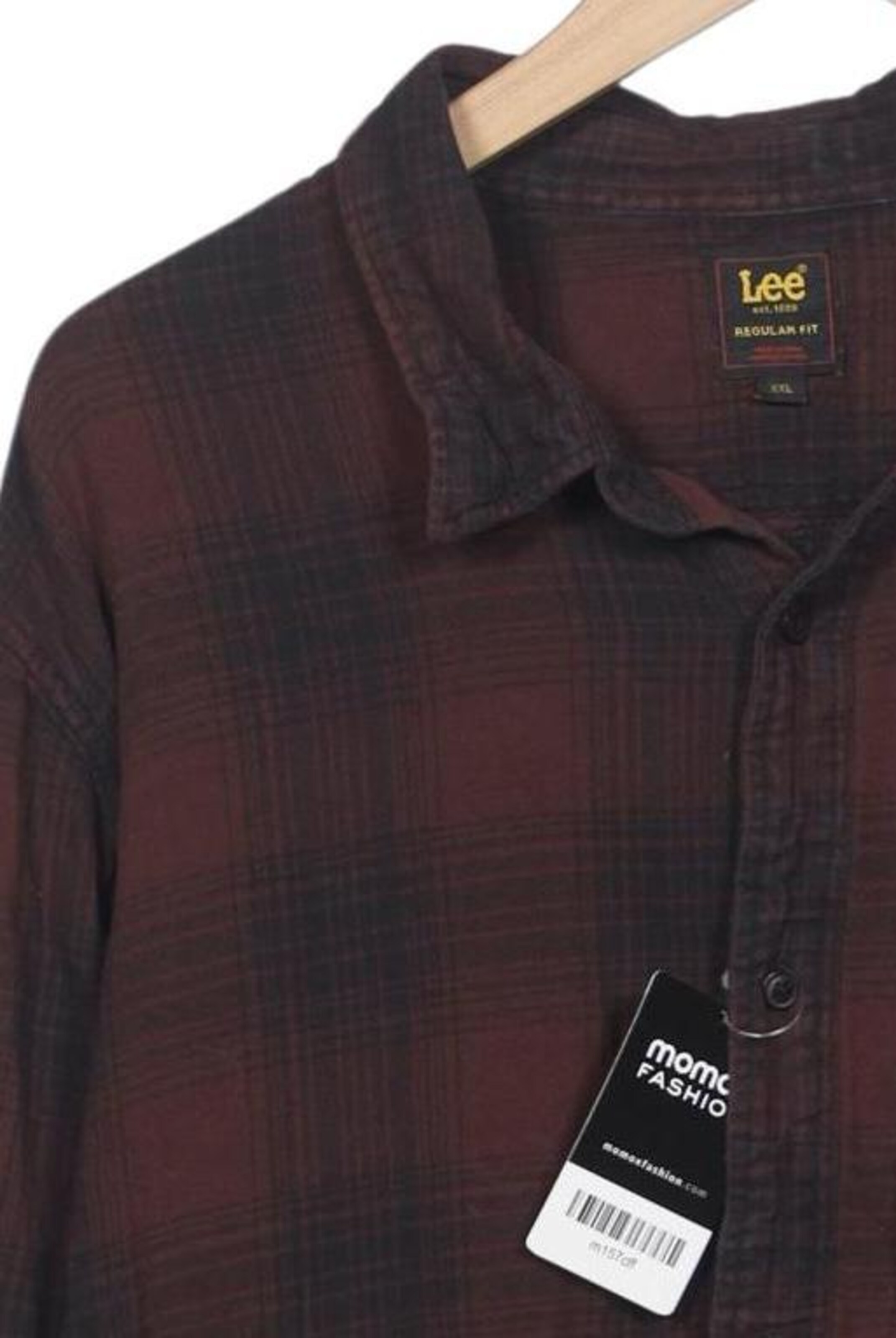 Lee Button Up Shirt in XXL in Brown