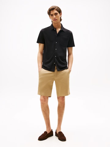 TOMMY HILFIGER Klasický střih Košile – černá