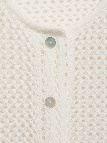 MANGO Cardigan 'PAQUI' i hvid