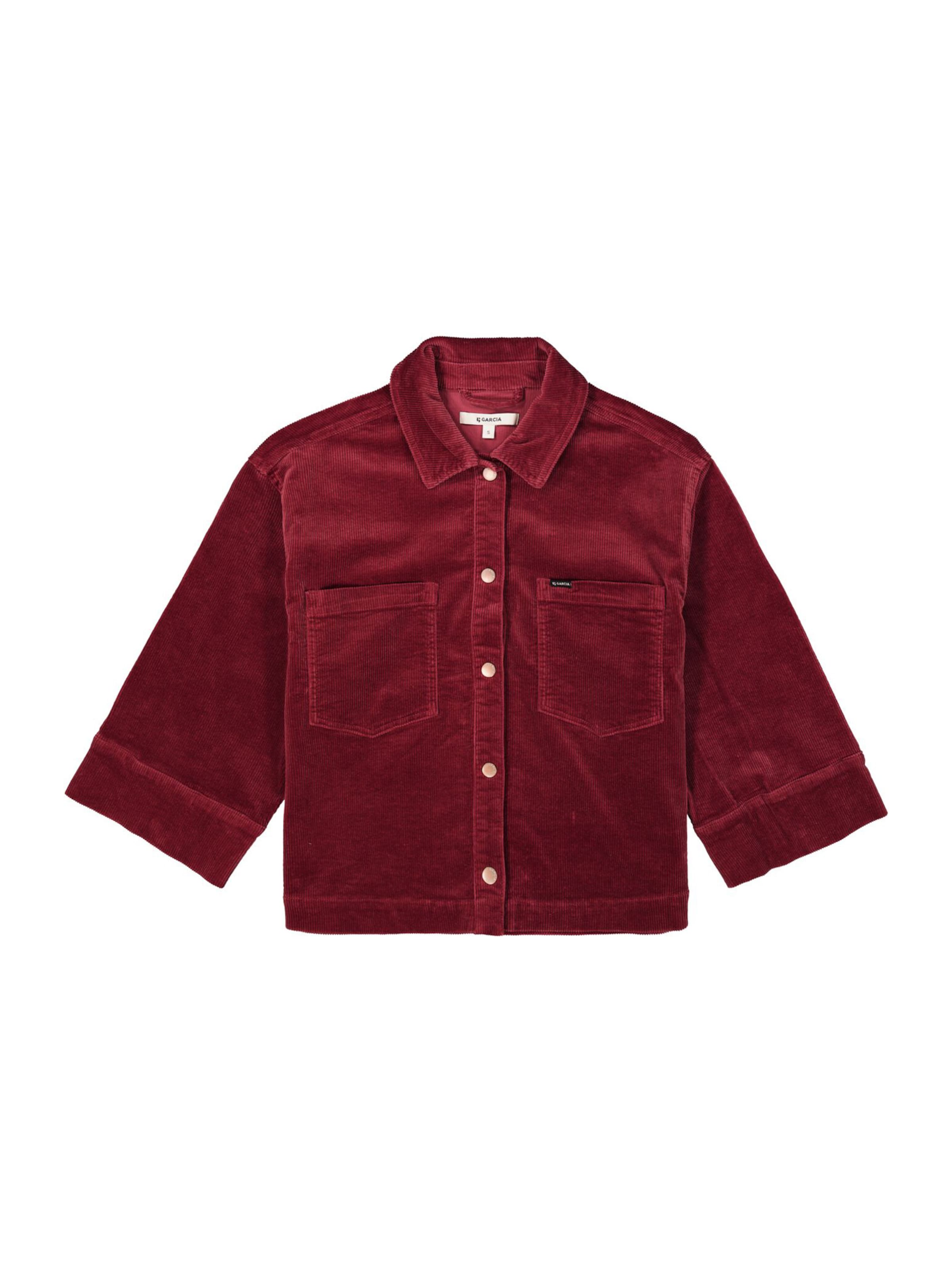 GARCIA Between-season jacket in Red: front