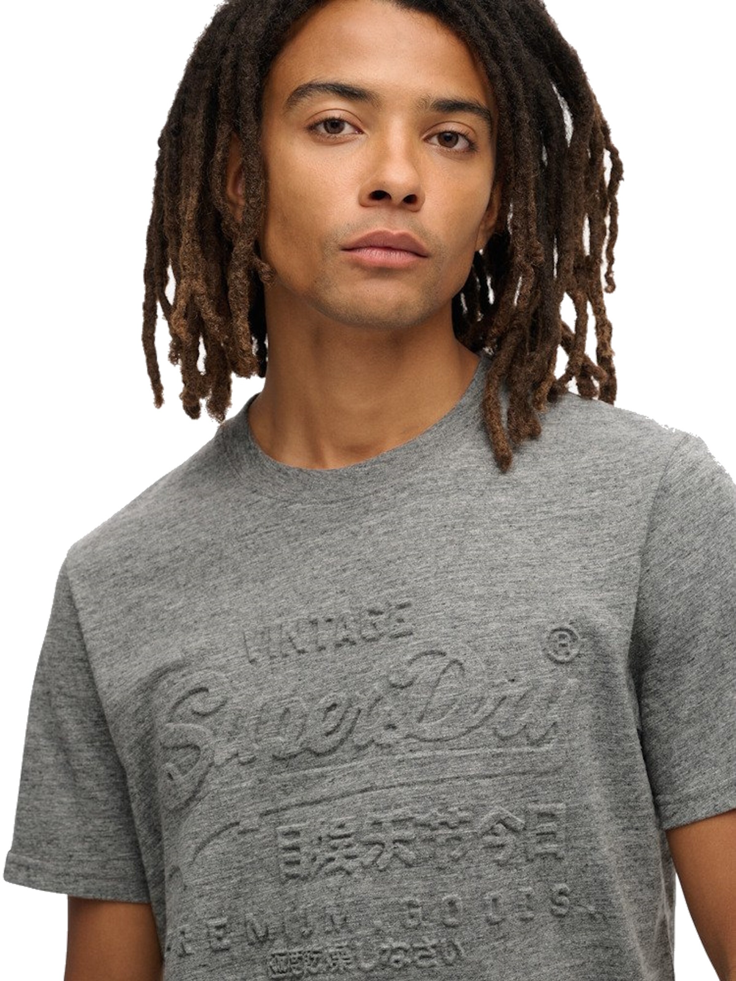 Superdry - Camisa em cinzento