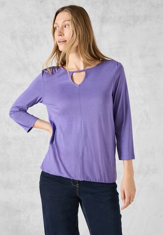 CECIL Shirt in Purple: front