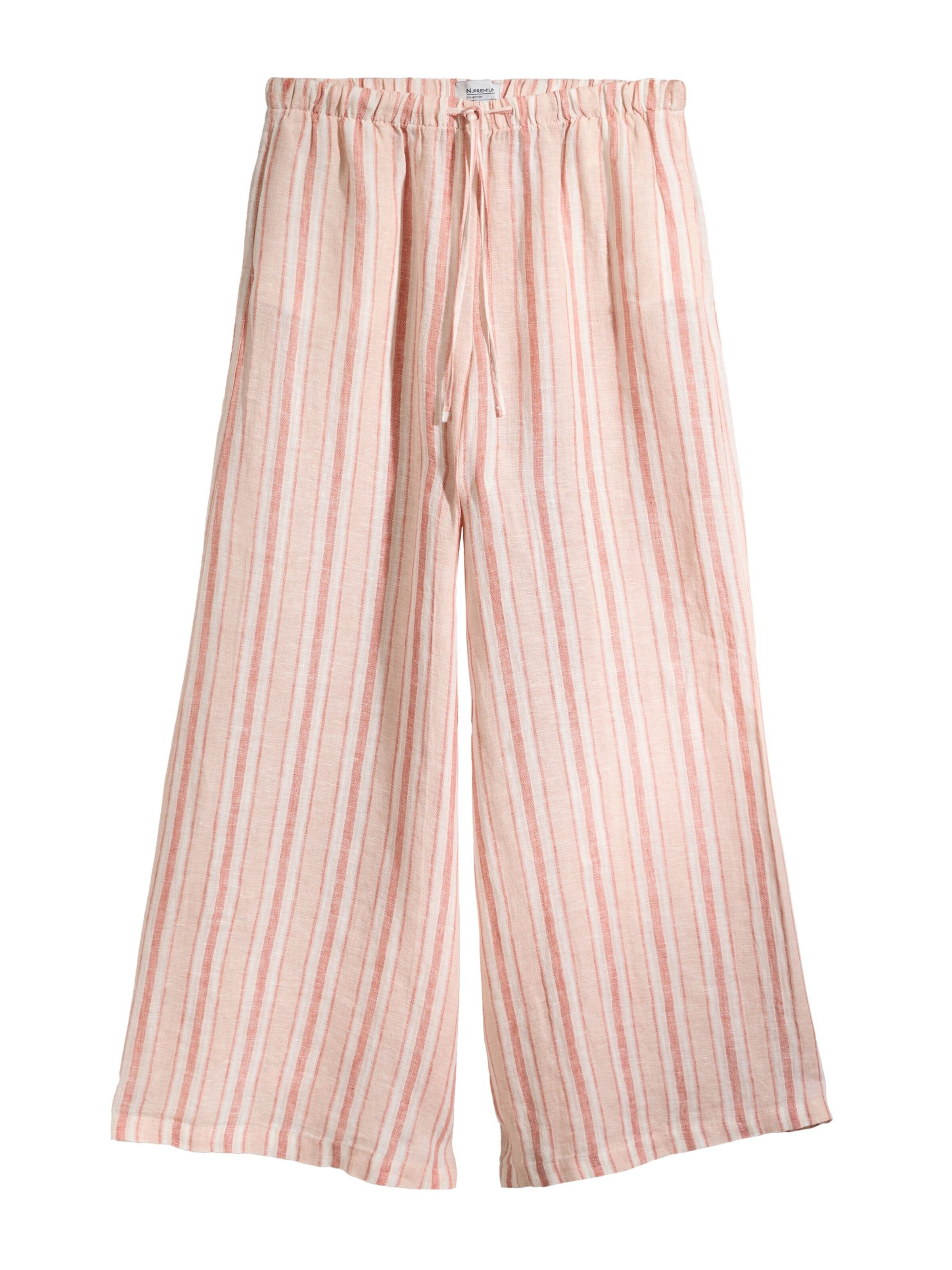 Pantaloni Next di colore beige chiaro / cipria / rosa antico, Visualizzazione prodotti