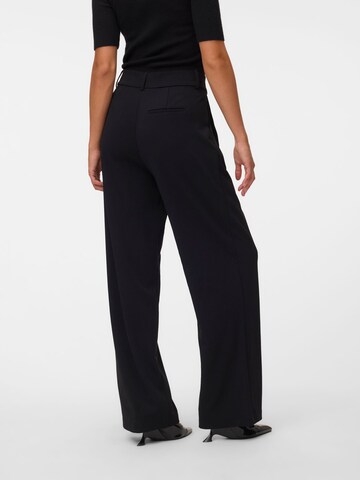 VERO MODA - Pierna ancha Pantalón plisado 'VMZamira' en negro