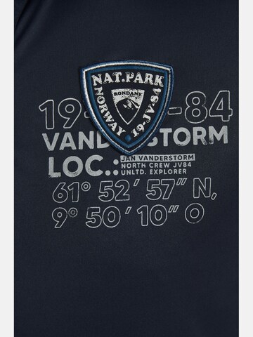 T-Shirt ' Teppo ' Jan Vanderstorm en bleu