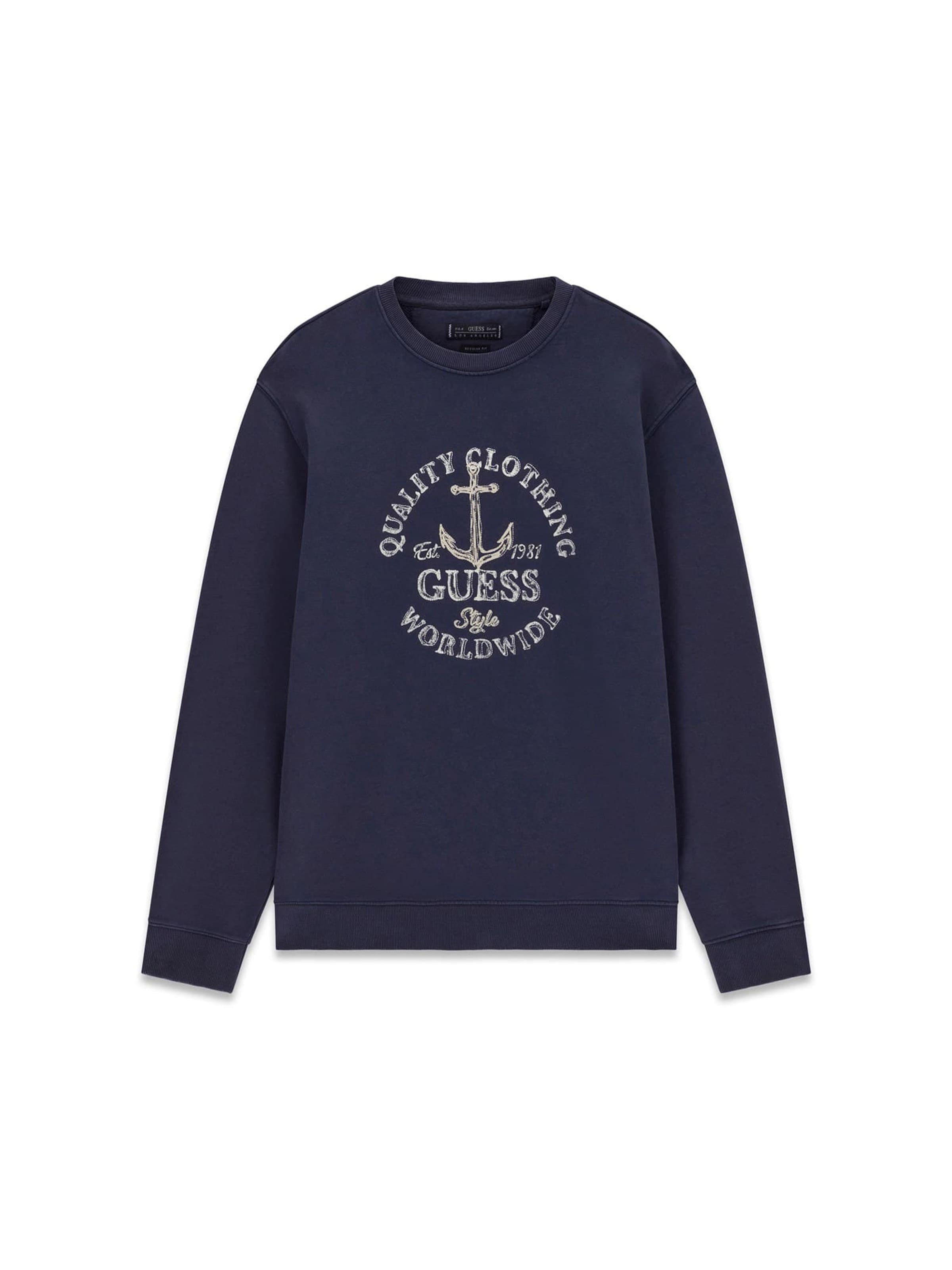 GUESS Sweatshirt in Dark blue, Item view