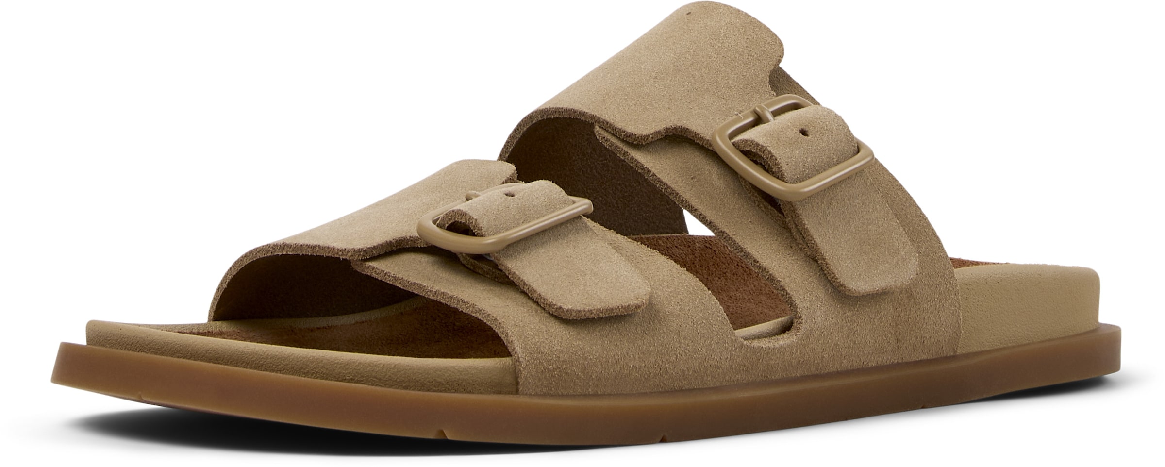 Sandalo con cinturino 'Lluc' di CAMPER in marrone: frontale