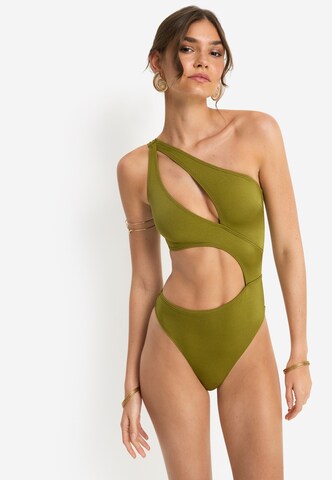 LSCN by LASCANA Swimsuit in Green