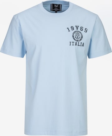 19V69 ITALIA Shirt 'Tarek' in Blauw: voorkant