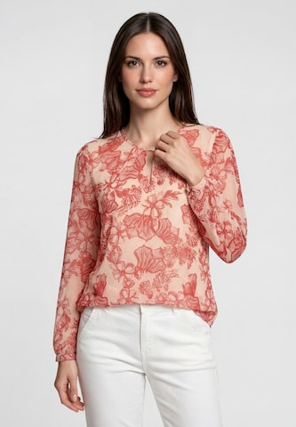 Usha Blouse in Rood: voorkant