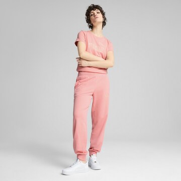 PUMA Shirt 'Ess Nature 2.0' in Pink