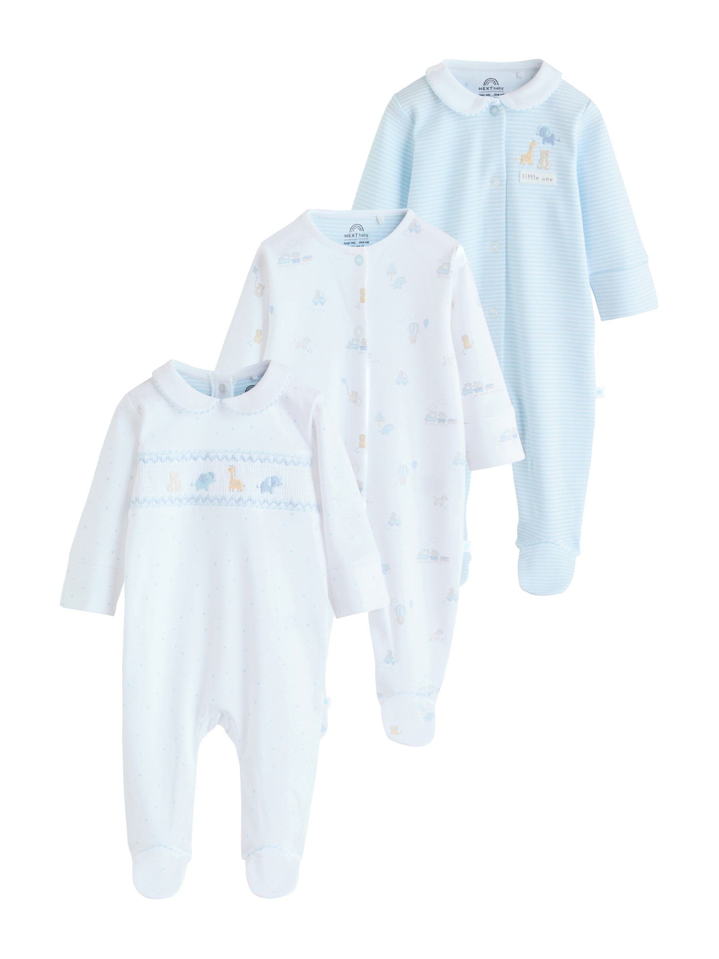 Next Пижама в Синий: спереди