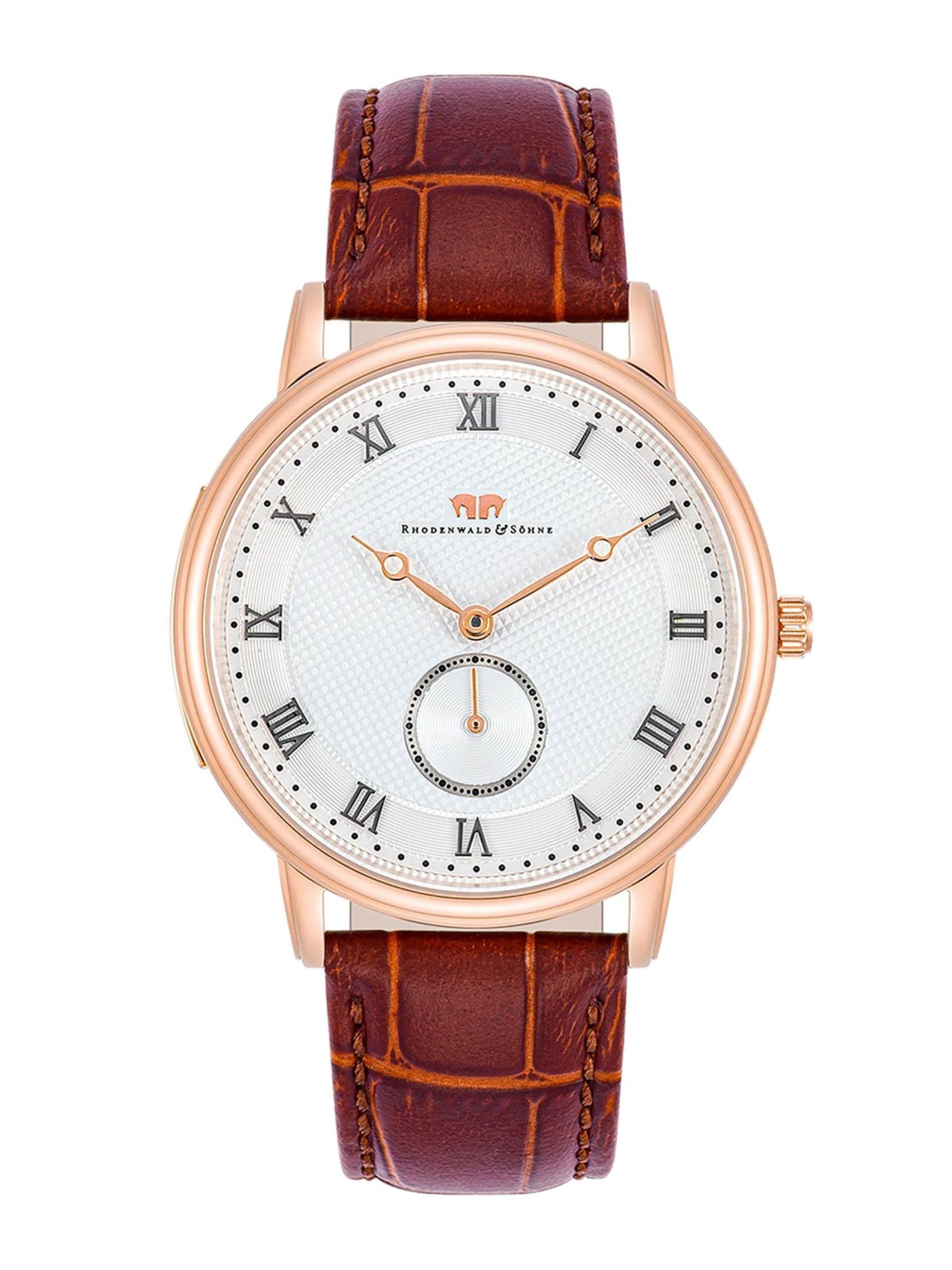 Rhodenwald & Söhne Analog watch in Gold: front