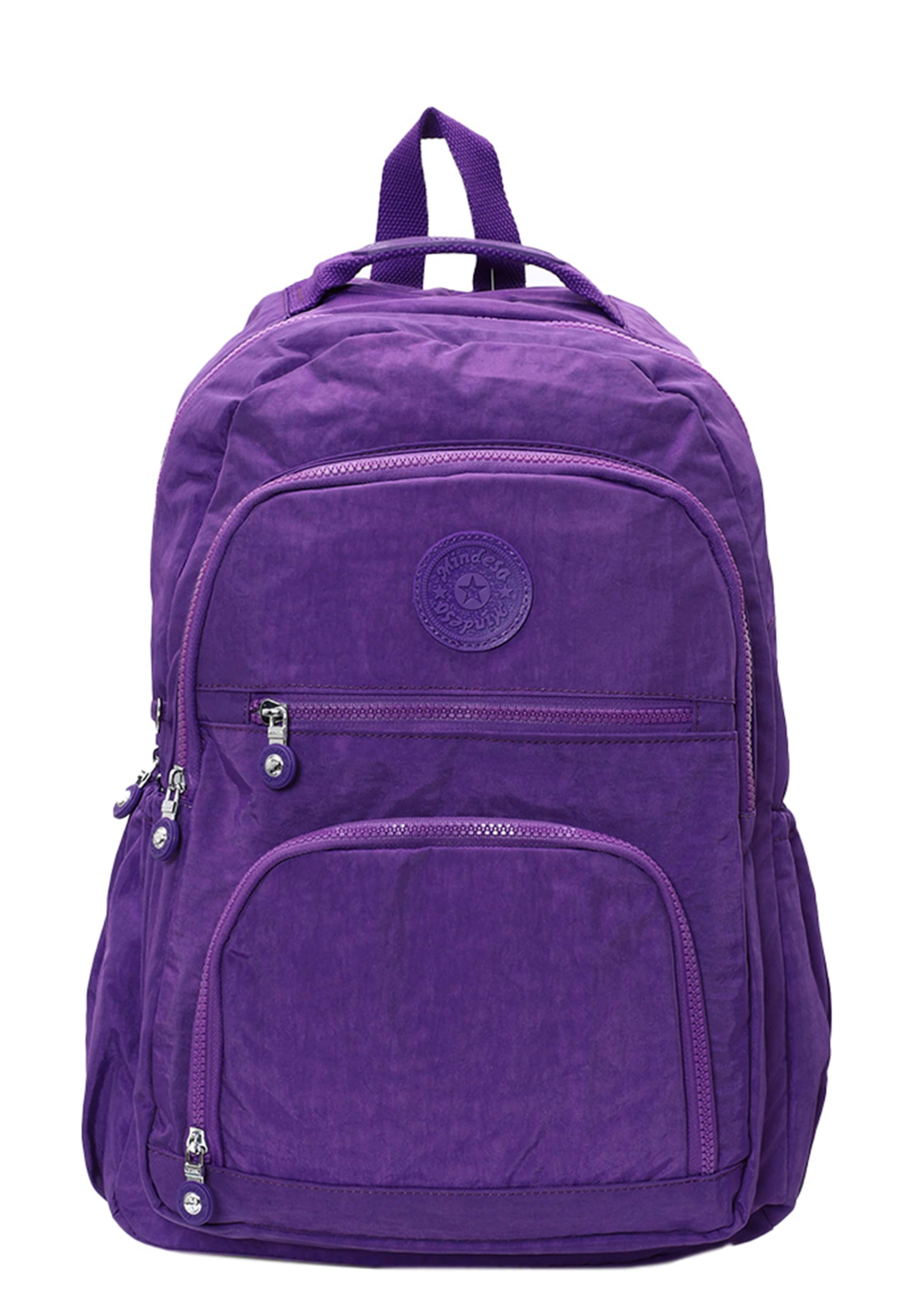 Mindesa Rugzak in Lila: voorkant