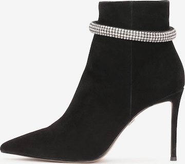 Kazar Booties in Black: front