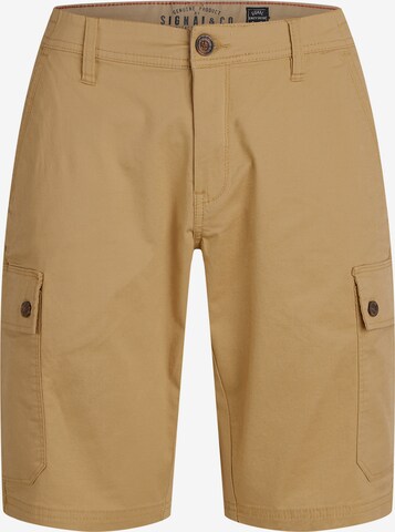 Signal Cargo Pants 'Ken ' in Brown: front