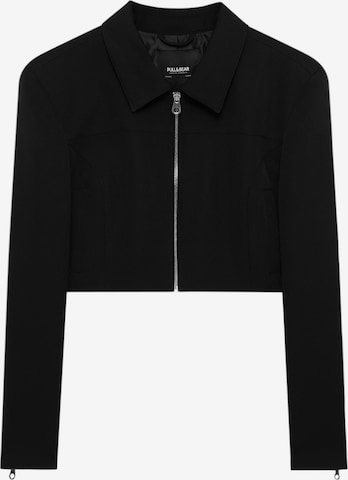 Veste mi-saison Pull&Bear en noir : devant