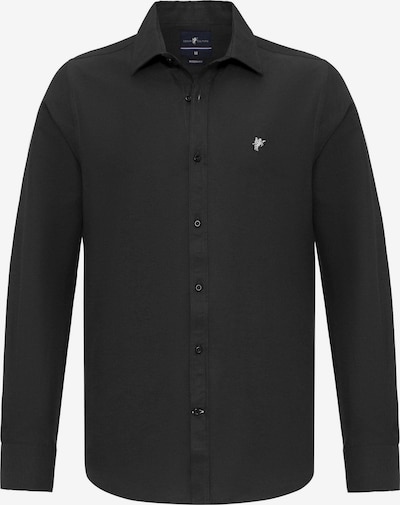 DENIM CULTURE Overhemd 'Jon' in de kleur Zwart, Productweergave