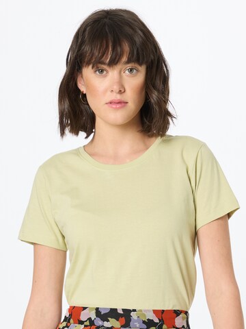 KnowledgeCotton Apparel Shirt 'ROSA' in Grün: Vorderseite