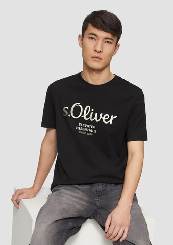 s.Oliver Shirt in Zwart