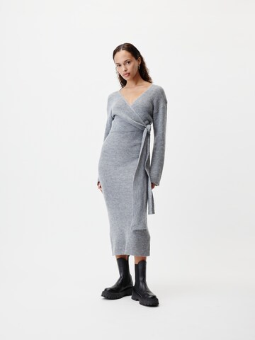 LeGer by Lena Gercke Knit dress 'Bryna' in Grey