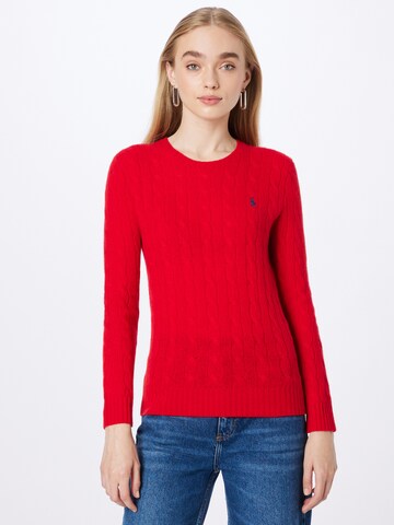 Pull-over 'JULIANNA' Polo Ralph Lauren en rouge : devant