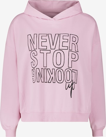 Sweat-shirt Betty Barclay en rose : devant