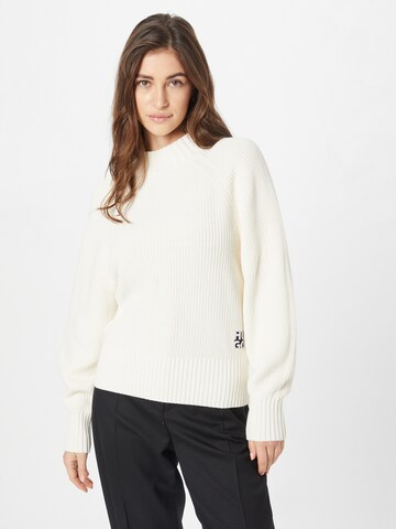 Pull-over 'Sorgana' HUGO Red en beige : devant