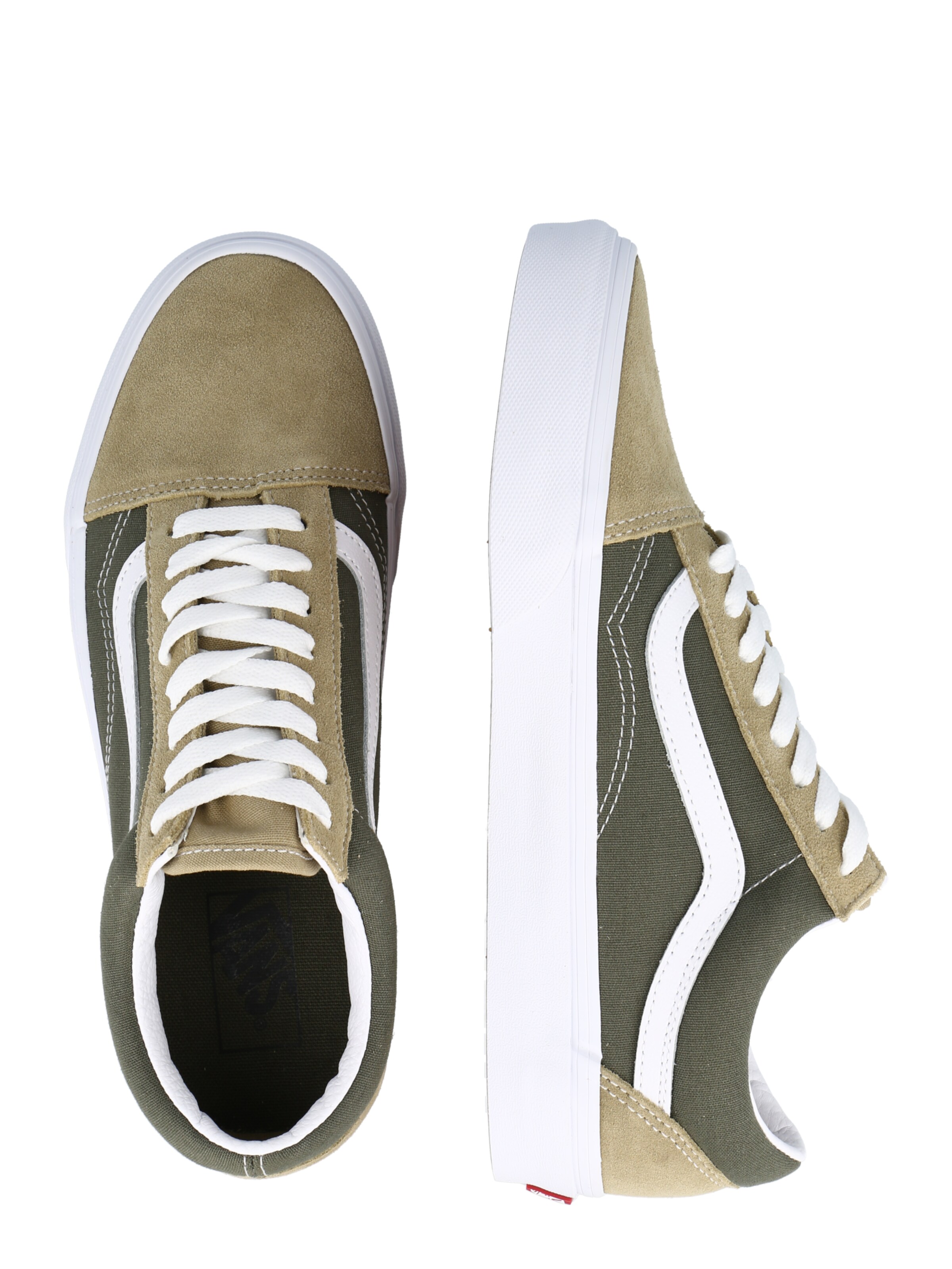 Frauen Sneaker VANS Sneaker 'Old Skool' in Beige, Khaki - ME07218 Frauen Sneaker VANS Sneaker 'Old Skool' in Beige, Khaki - ME07218