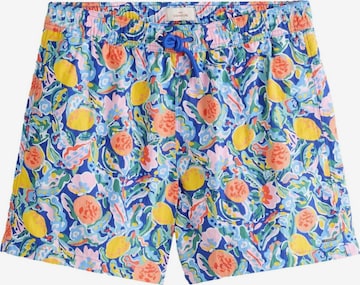 Shorts de bain 'Signature' Next en bleu : devant