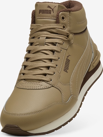 Baskets hautes 'ST Runner v4' PUMA en or : devant