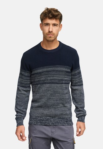 INDICODE JEANS Trui in Grijs: voorkant