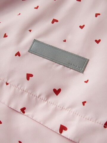 NAME IT Kurtka przejściowa 'NMFMAXI' w kolorze różowy