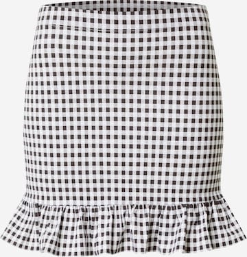 Miss Selfridge - Falda en blanco: frente