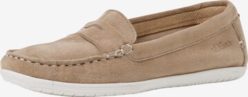 Mocassin s.Oliver en beige : devant