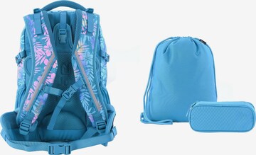 2be Schulrucksack-Set in Blau