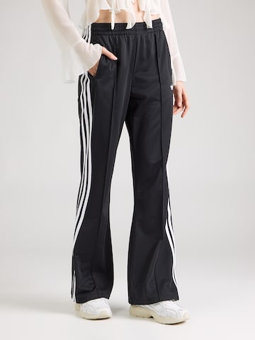ADIDAS ORIGINALS Na zvonec Hlače 'Firebird' | črna barva: sprednja stran