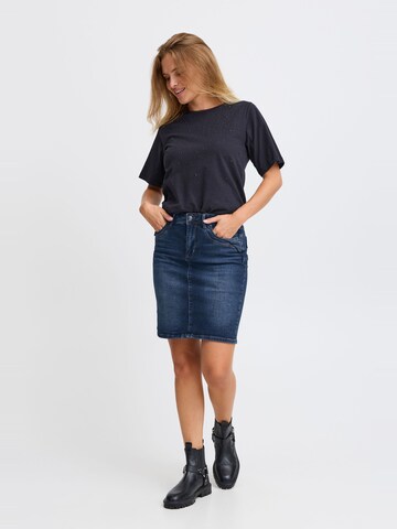 PULZ Jeans - Falda 'Karolina' en azul