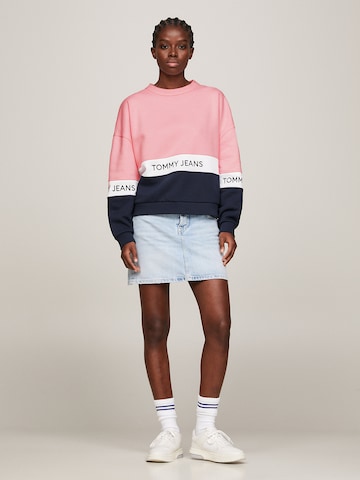Tommy Jeans - Sweatshirt em mistura de cores