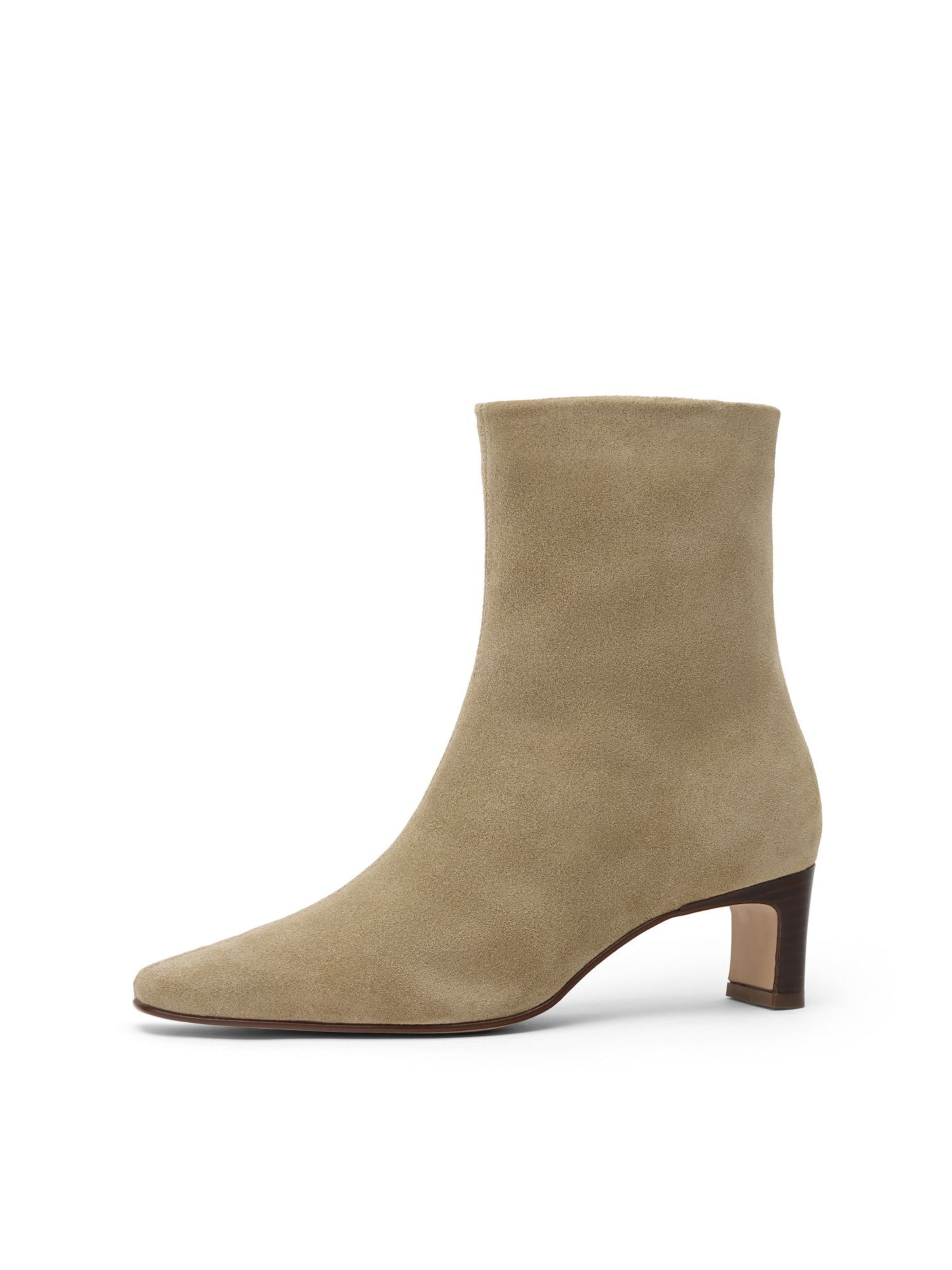 SACHA Bottines en 36 en beige, Vue avec produit