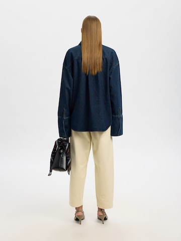 SELECTED - Blusa en azul