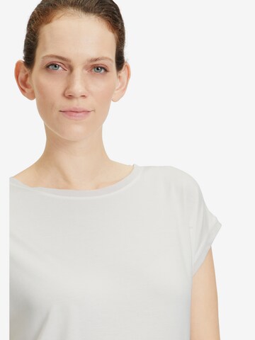 Betty & Co Basic Shirt kurzarm in Weiß