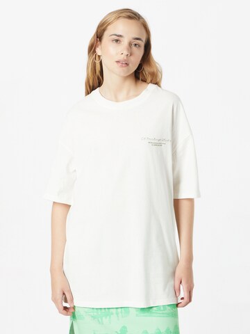 TOPSHOP Shirt in Wit: voorkant